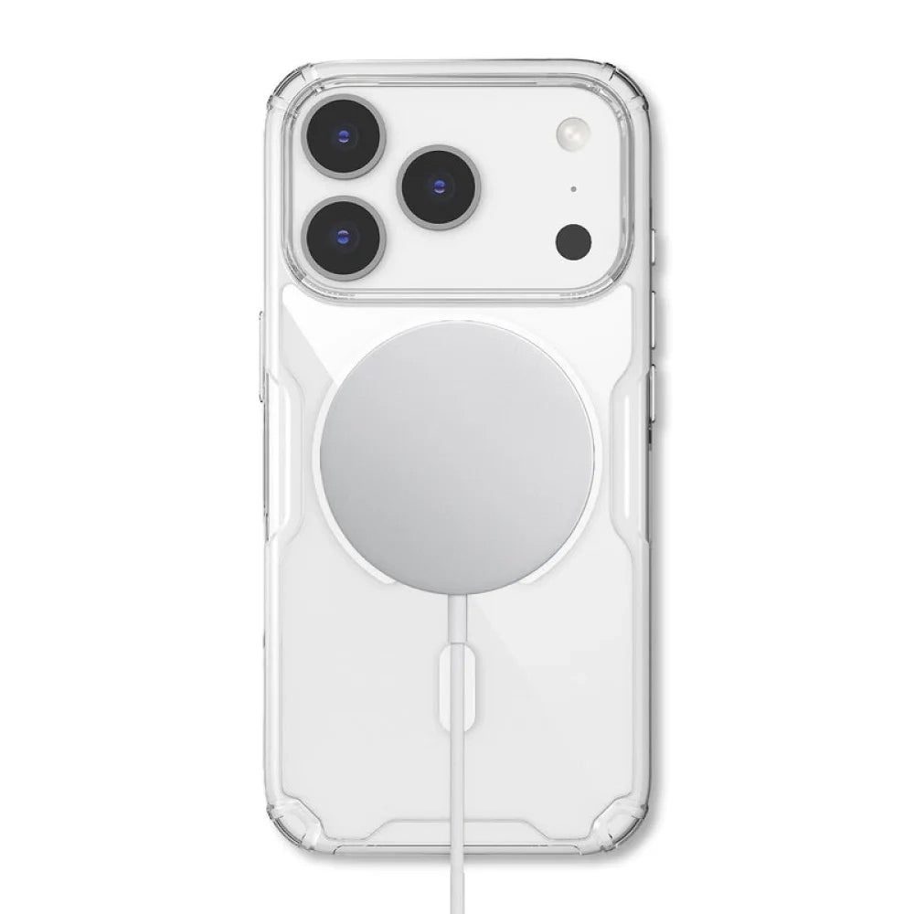 MagSafe tok Apple iPhone 18 Pro Max / 17 Pro Max készülékhez, Nillkin, Nature Pro, Fehér
