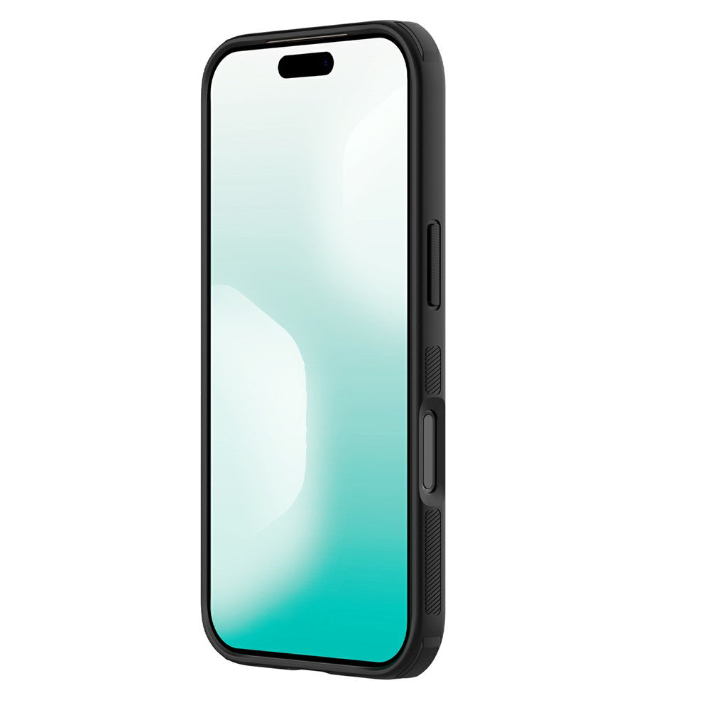 MagSafe Case for Apple iPhone 18 Pro Max / 17 Pro Max, Nillkin, Super Shield Pro, Black Satin Transparent