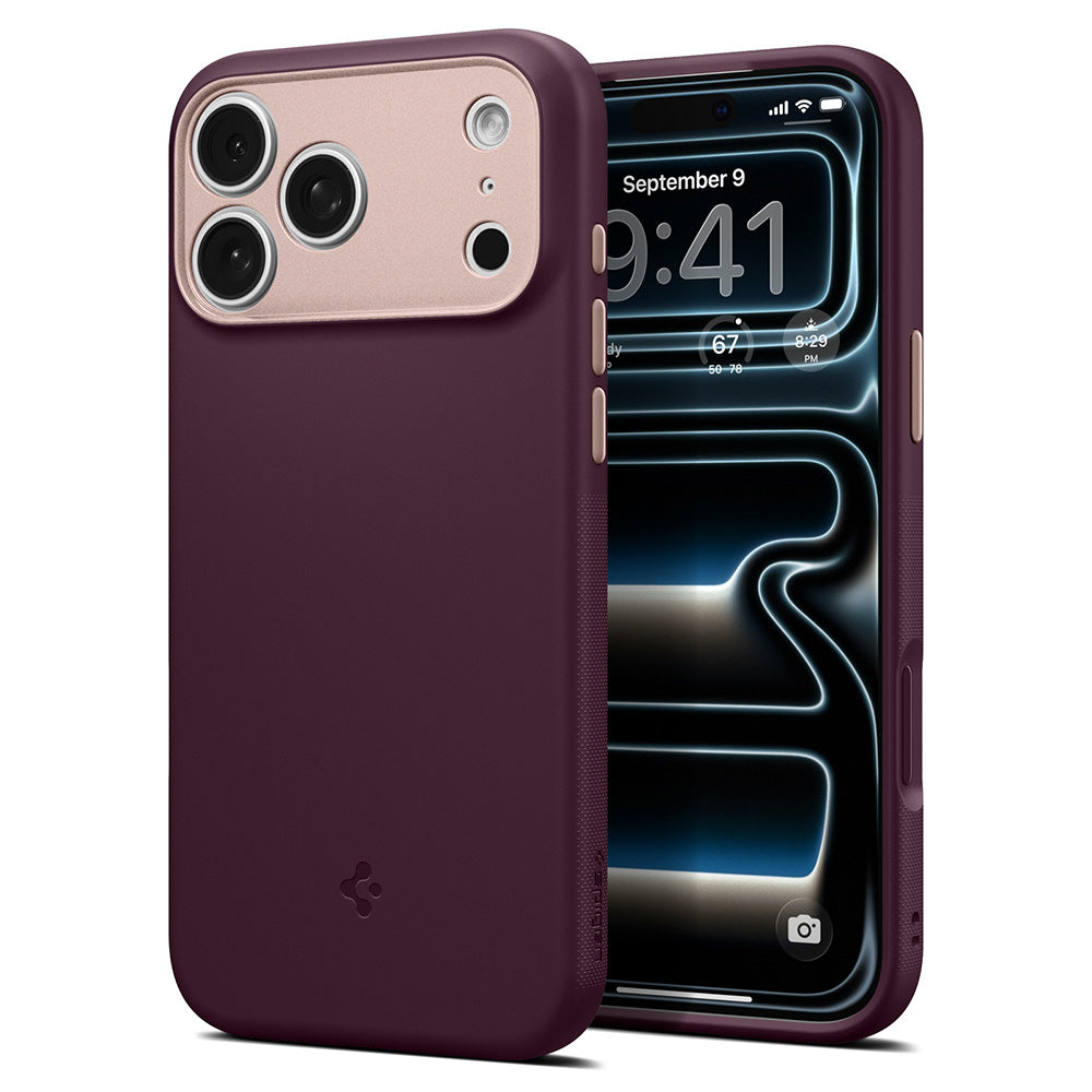MagSafe tok Apple iPhone 18 Pro Max / 17 Pro Max készülékhez, Spigen, Caseology Nano Pop, Bordó ACS12141