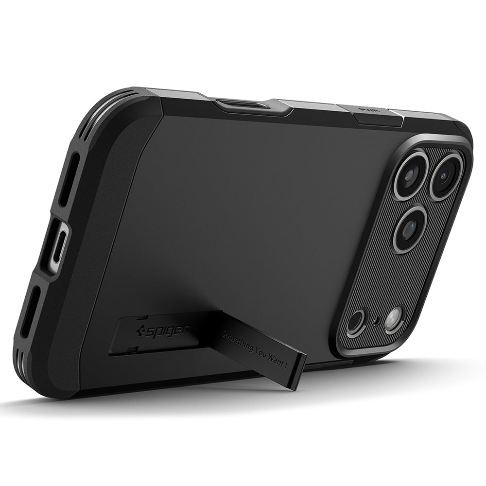 MagSafe tok Apple iPhone 18 Pro Max / 17 Pro Max készülékhez, Spigen, Tough Armor T, Fekete ACS12136