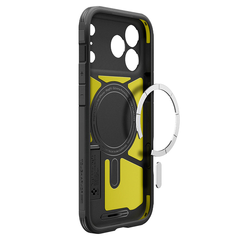 MagSafe tok Apple iPhone 18 Pro Max / 17 Pro Max készülékhez, Spigen, Tough Armor T, Fekete ACS12136