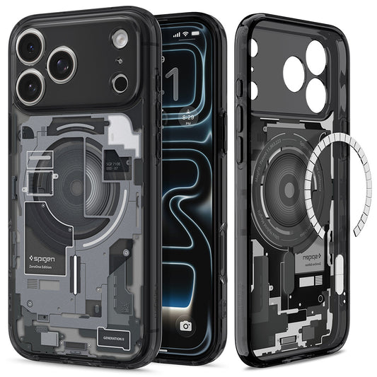 MagSafe tok Apple iPhone 18 Pro Max / 17 Pro Max készülékhez, Spigen, Ultra Hybrid Zero One, Fekete ACS12128