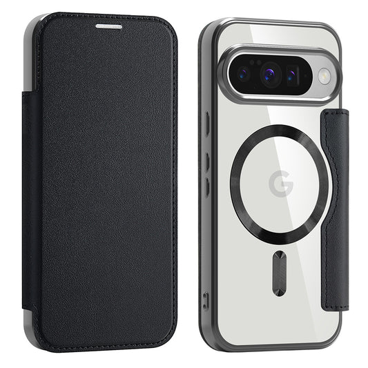 MagSafe tok Google Pixel 10 Pro / 10-hez, Techsuit, SmartMag Book, Fekete