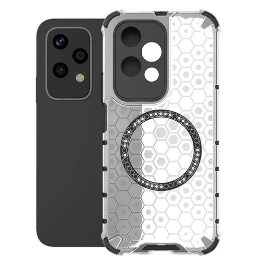 MagSafe tok Honor 200 Lite-hez, Techsuit, HoneyComb Shield, Fehér