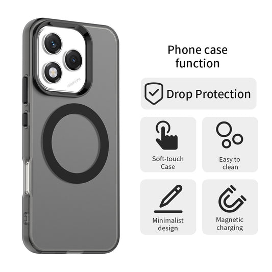 MagSafe tok Honor 400 Lite-hez, Techsuit, CandyCase, Fekete