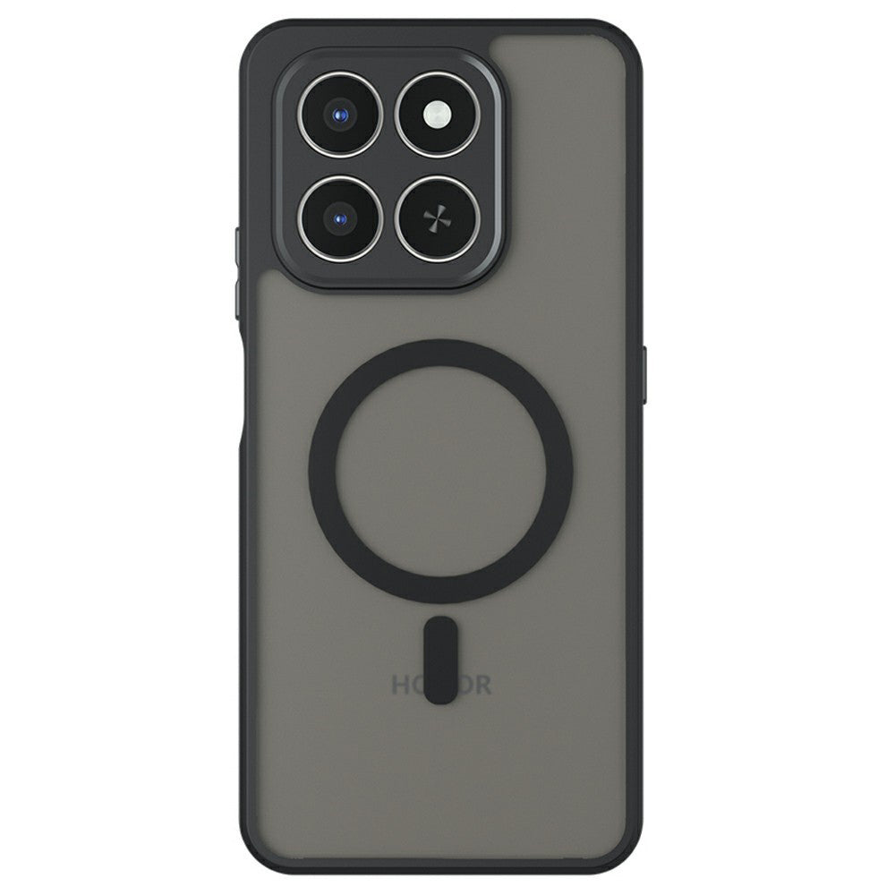 MagSafe tok Honor 400 Smart 4G / X7d 4G / 400 Smart 5G készülékekhez, Techsuit, PureFrost, Szaténfekete