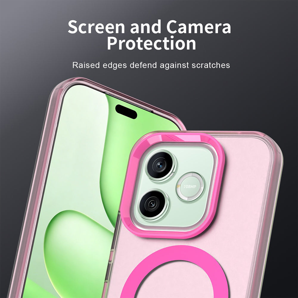 MagSafe Case for Honor 600 Lite, Techsuit, CandyCase, Pink