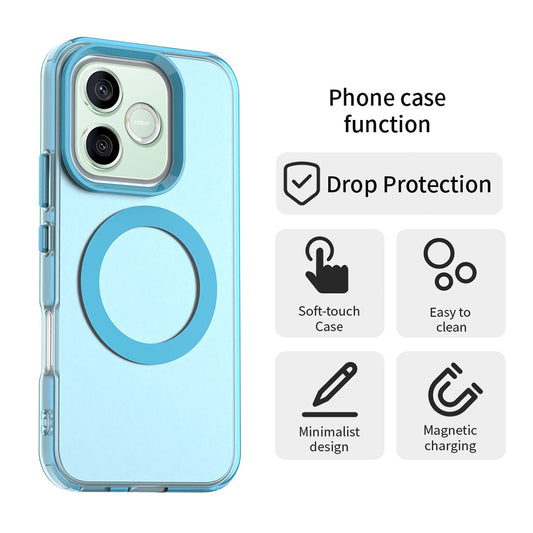 MagSafe tok Honor 600 Pro / 600-hoz, Techsuit, CandyCase, Kék