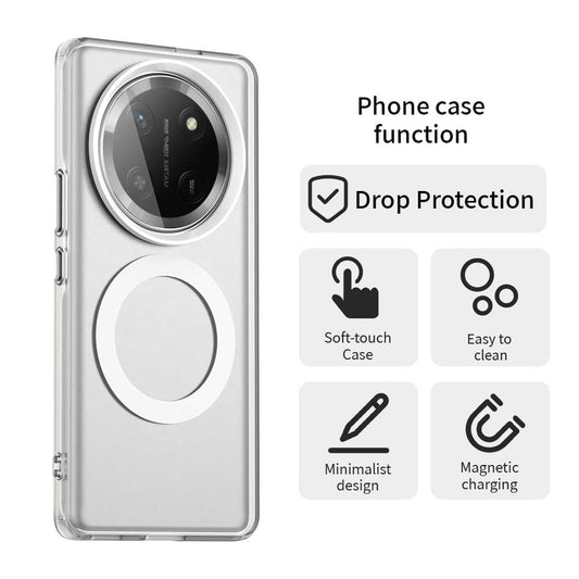 MagSafe tok Honor X9c / Magic7 Lite, Techsuit, CandyCase, Fehér