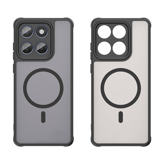 MagSafe tok Motorola Edge 60 Fusion / Edge 60-hoz, Techsuit, HaloFrost II, Fekete
