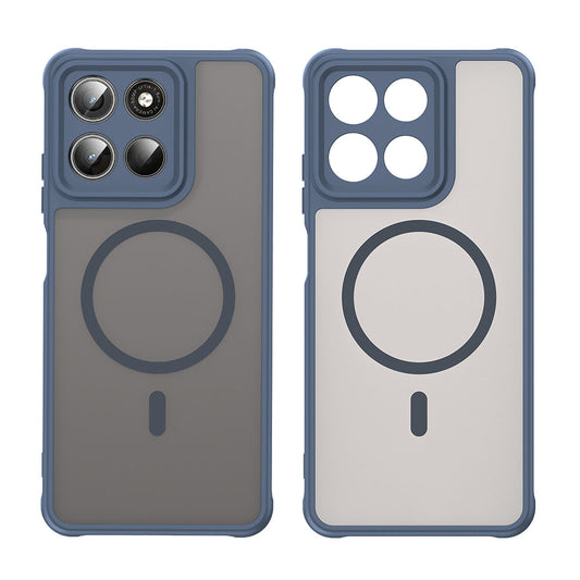 MagSafe tok Motorola Moto G47 / G37 Power / G37 készülékhez, Techsuit, HaloFrost II, Tengerészkék