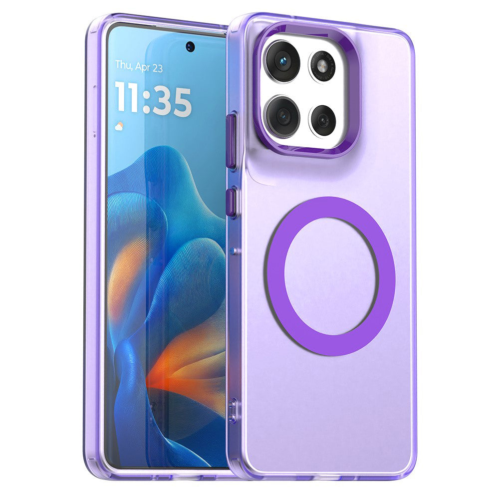 MagSafe tok Motorola Moto G86-hoz, Techsuit, CandyCase, Lila
