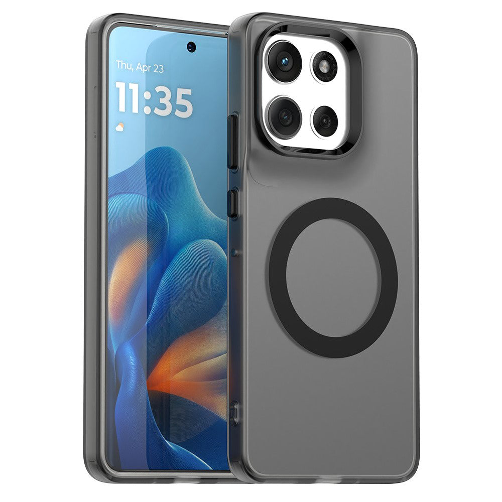 MagSafe tok Motorola Moto G86-hoz, Techsuit, CandyCase, Fekete