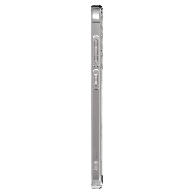 MagSafe tok Samsung Galaxy S24 FE S721, Spigen, Ultra hibrid fémgyűrű, átlátszó
