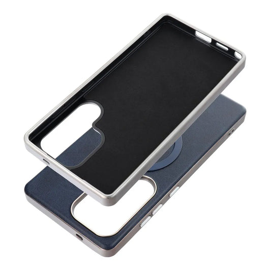 MagSafe tok Samsung Galaxy A36 A366-hez, OEM, Gentleman Mag, Tengerészkék