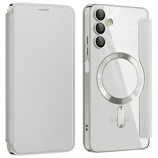 MagSafe tok Samsung Galaxy A05s A057-hez, Techsuit, SmartMag Book, Szürke