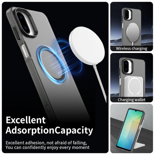 MagSafe tok Samsung Galaxy A07 4G A075-hoz, Techsuit, CandyCase, Fekete