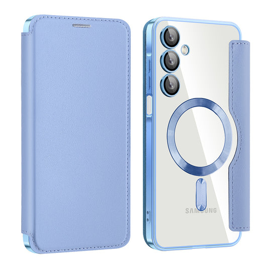 MagSafe tok Samsung Galaxy A16 5G A166 / A16 4G A165 készülékhez, Techsuit, SmartMag Book, Kék