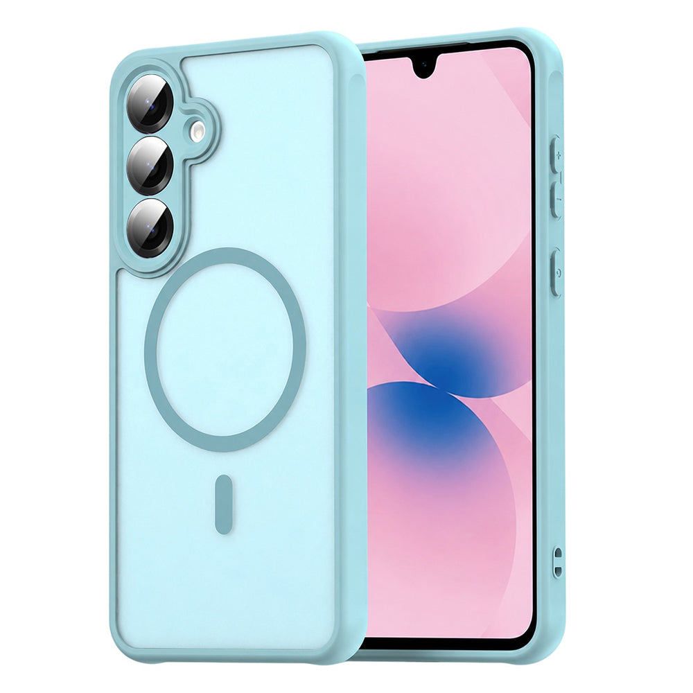 MagSafe tok Samsung Galaxy A27 5G-hez, Techsuit, HaloFrost II, Világos zöld