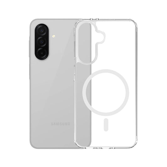 MagSafe tok Samsung Galaxy A56 A566 / A36 A366 készülékhez, 3MK, Armor MagCase, Átlátszó