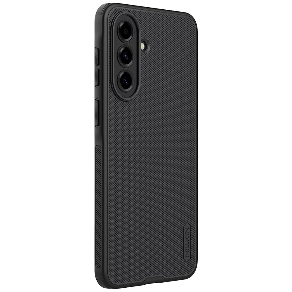 MagSafe tok Samsung Galaxy A57 5G-hez, Nillkin, Super Shield Pro, Fekete Szatén