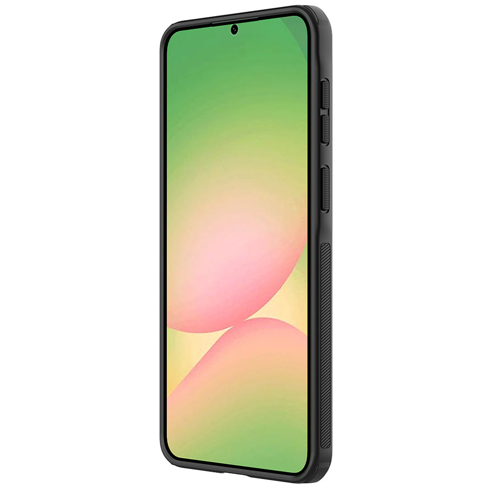 MagSafe tok Samsung Galaxy A57 5G-hez, Nillkin, Super Shield Pro, Fekete Szatén