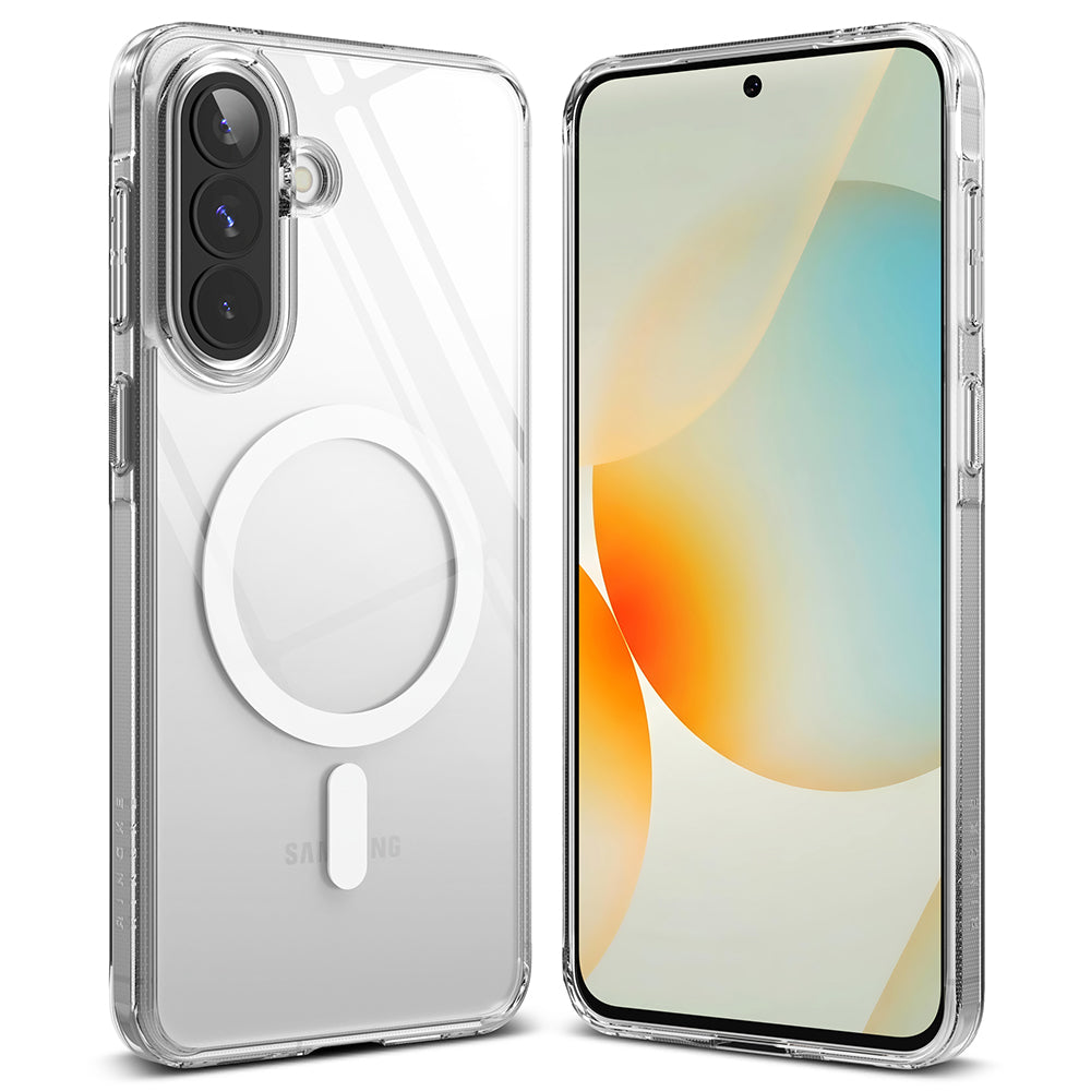 MagSafe tok Samsung Galaxy A57 5G-hez, Ringke, Fusion, Átlátszó