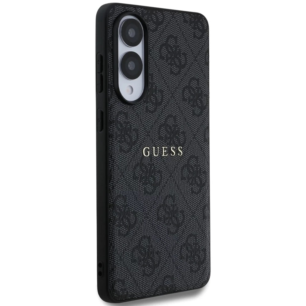 MagSafe tok Samsung Galaxy S25 Edge S937-hez, Guess, 4G Ring Classic Logo, Fekete