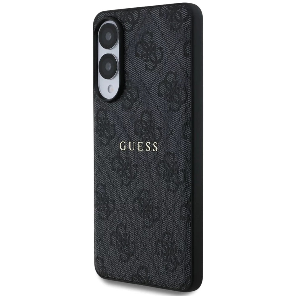 MagSafe tok Samsung Galaxy S25 Edge S937-hez, Guess, 4G Ring Classic Logo, Fekete