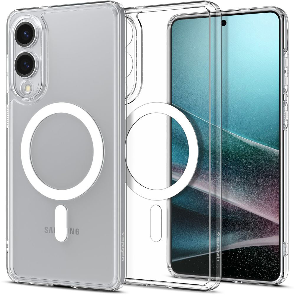 MagSafe tok Samsung Galaxy S25 Edge S937-hez, Spigen, Ultra Hybrid, Fehér ACS09418