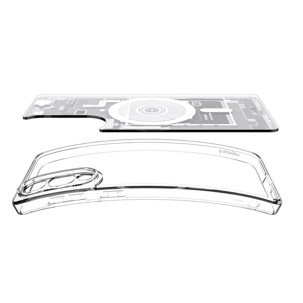 MagSafe tok Samsung Galaxy S25 Edge S937-hez, Spigen, Ultra Hybrid Zero One, Fehér ACS09417