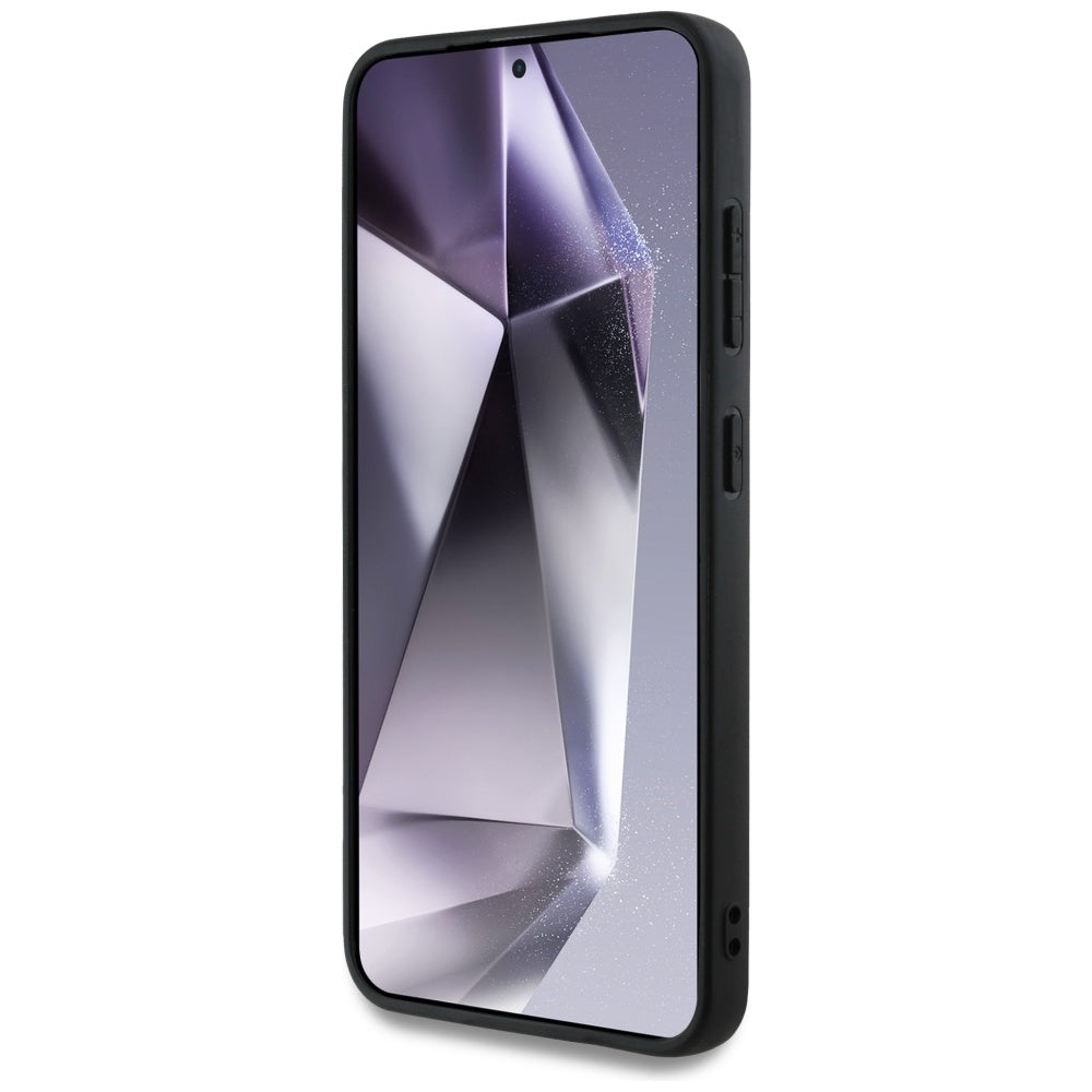 MagSafe Case for Samsung Galaxy S25+ S936, Guess, 4G Circle Classic Logo, Pink