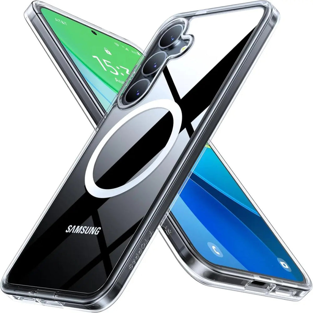 MagSafe tok Samsung Galaxy S25 S931-hez, Torras, Guardian, Átlátszó