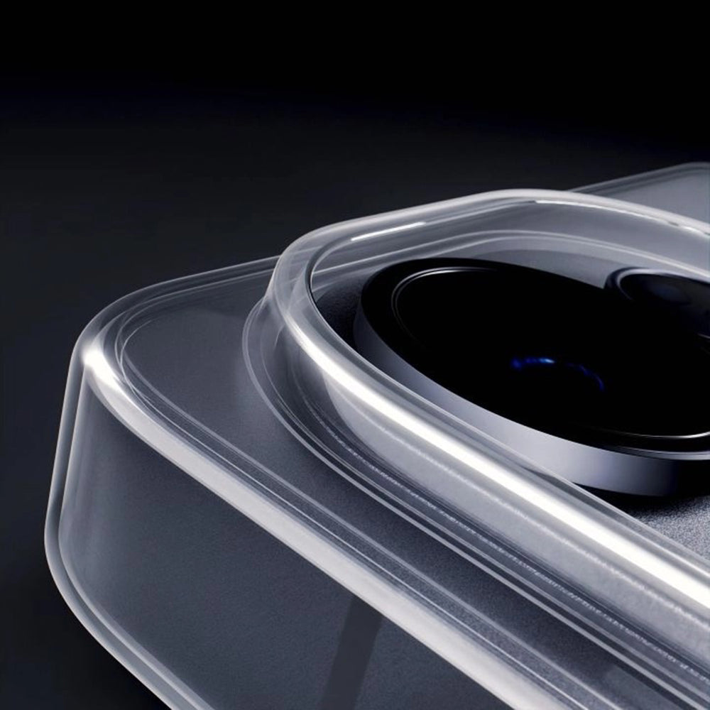 MagSafe tok Samsung Galaxy S26-hoz, 3MK, Clear MagCase, Átlátszó