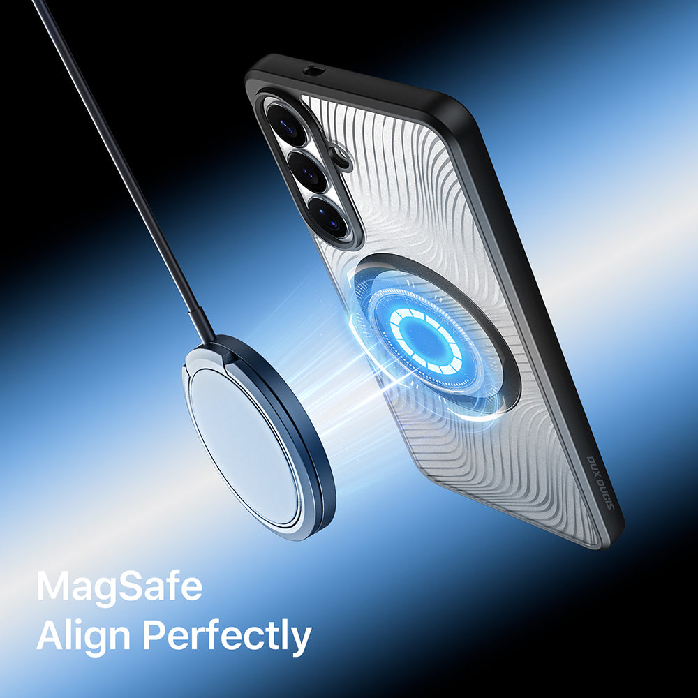 MagSafe tok Samsung Galaxy S26 Plus S947-hez, DUX DUCIS, Aimo, Fekete