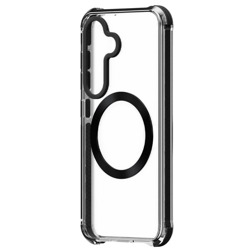 MagSafe tok Samsung Galaxy S26 Plus S947-hez, UNIQ, Combat MagClick, Fekete