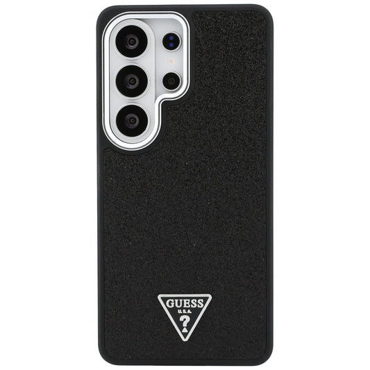 MagSafe tok Samsung Galaxy S26 Ultra S948-hez, Guess, Fix Glitter Triangle Logo, Fekete