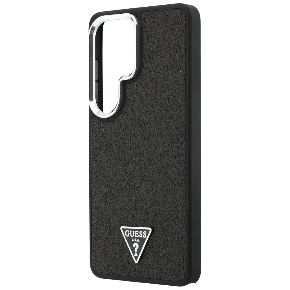 MagSafe tok Samsung Galaxy S26 Ultra S948-hez, Guess, Fix Glitter Triangle Logo, Fekete