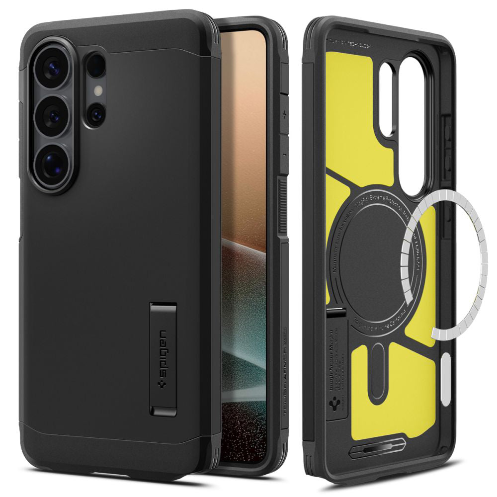 MagSafe Case for Samsung Galaxy S26 Ultra S948, Spigen, Tough Armor, Black ACS10684