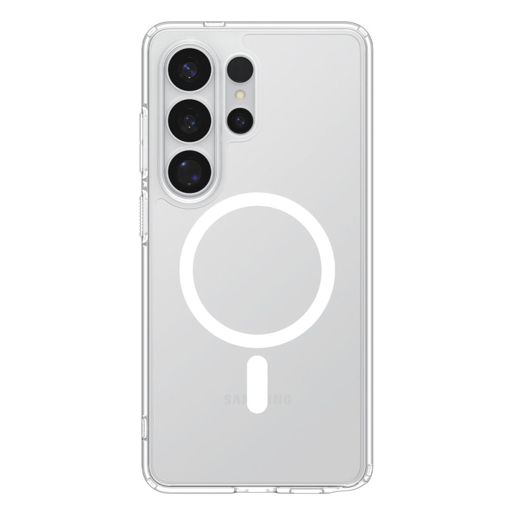 MagSafe tok Samsung Galaxy S26 Ultra S948-hez, Spigen, Ultra Hybrid, Átlátszó Fehér ACS10679