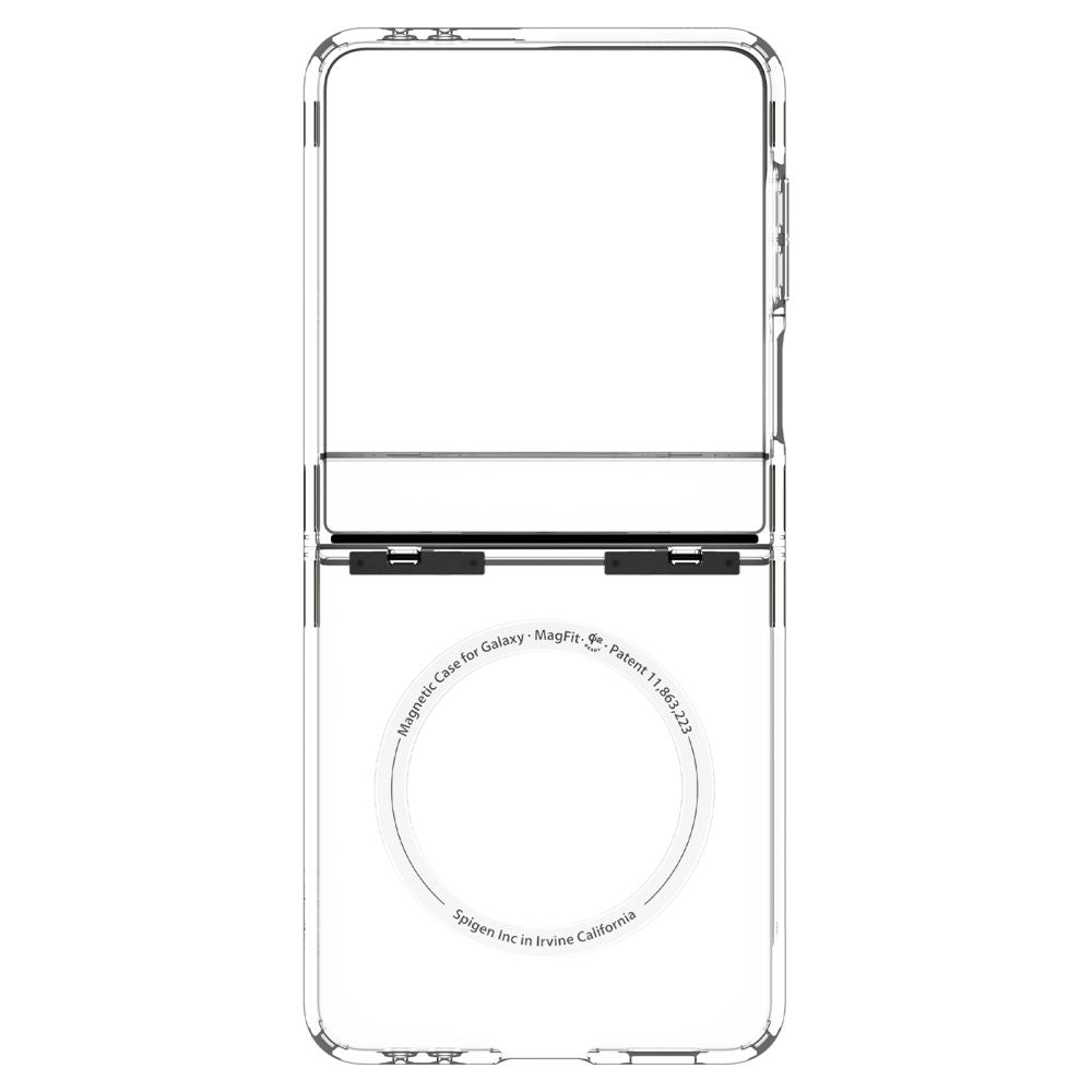 MagSafe tok Samsung Galaxy Z Flip7 F766-hoz, Spigen, Ultra Hybrid Pro, Átlátszó ACS09559