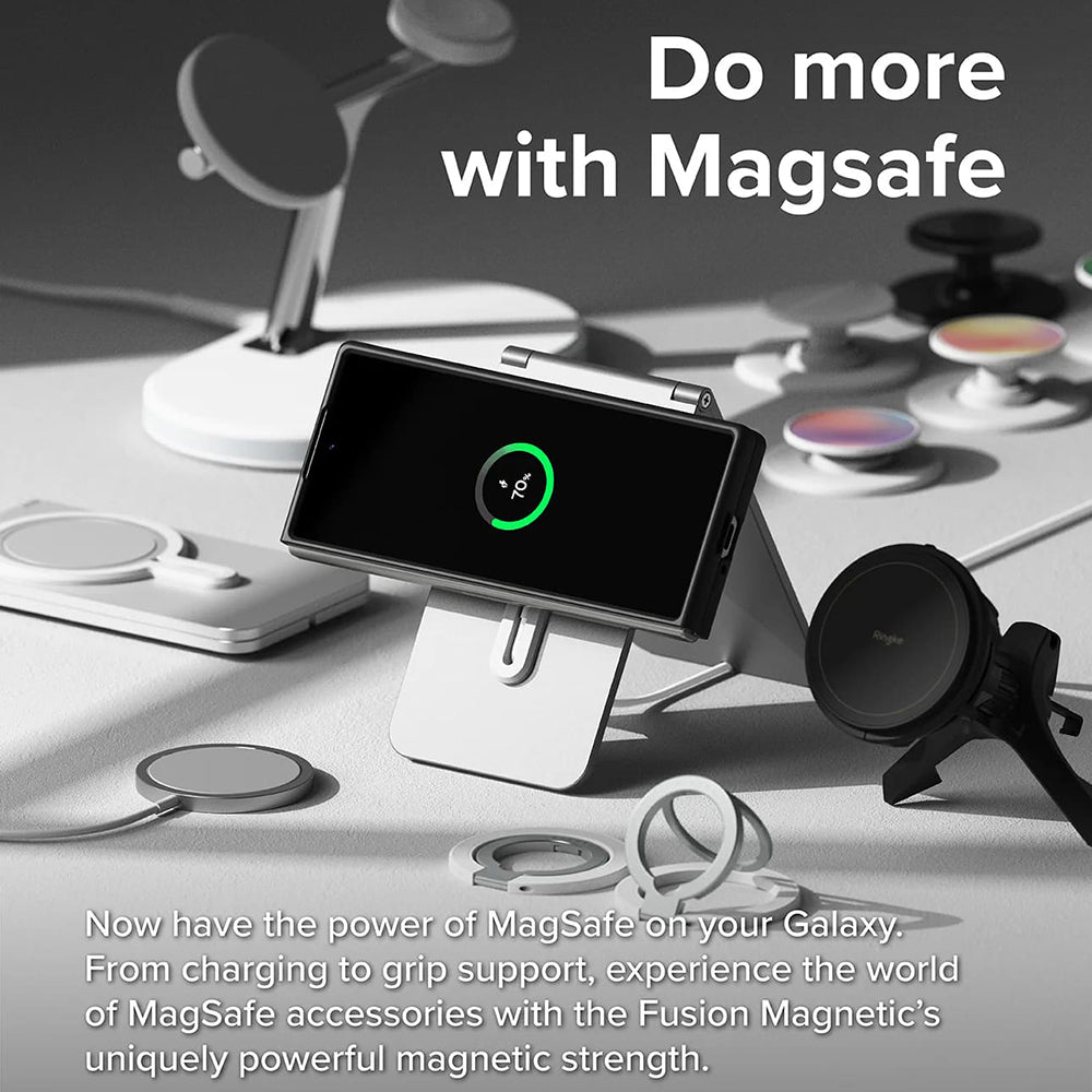 MagSafe tok Samsung Galaxy Z Fold6 F956-hez, Ringke, Slim, Fekete