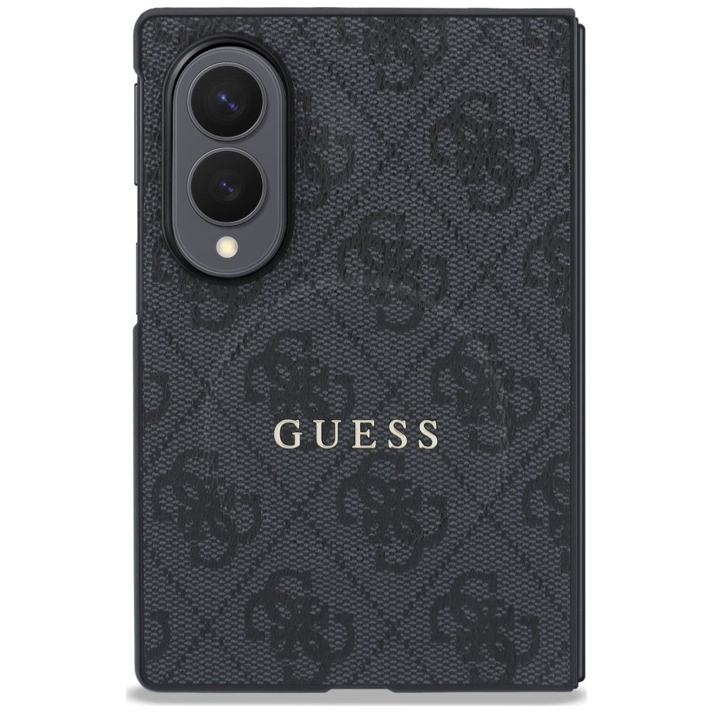 MagSafe tok Samsung Galaxy Z Fold8 F971-hez, Guess, 4G Leather Classic, Fekete