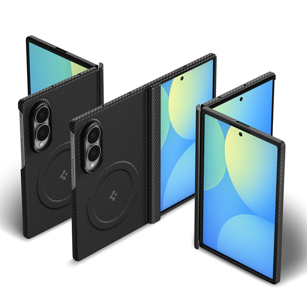 MagSafe tok Samsung Galaxy Z Fold8 F971-hez, Spigen, Air Skin, Fekete ACS11953