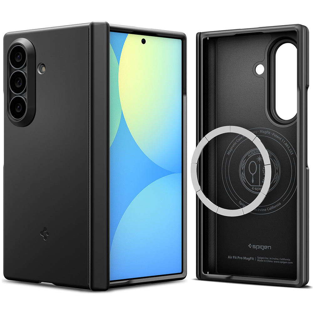 MagSafe tok Samsung Galaxy Z Fold8 Ultra F976-hez, Spigen, Air Fit Pro, Fekete ACS11492