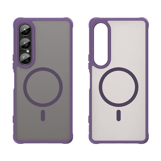 MagSafe tok Sony Xperia 1 VII-hez, Techsuit, HaloFrost II, Lila