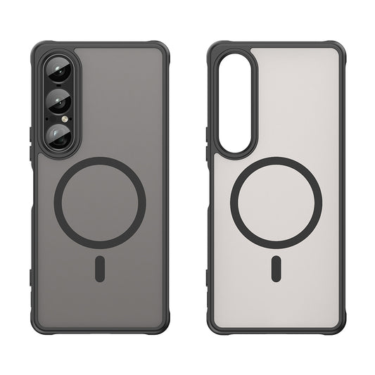 MagSafe tok Sony Xperia 1 VII-hez, Techsuit, HaloFrost II, Fekete