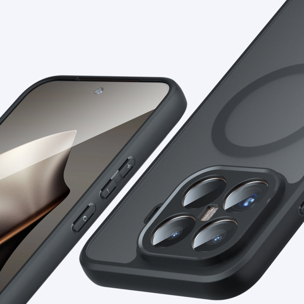 MagSafe tok Xiaomi 15T Pro-hoz, Techsuit, PureFrost, Szaténfekete