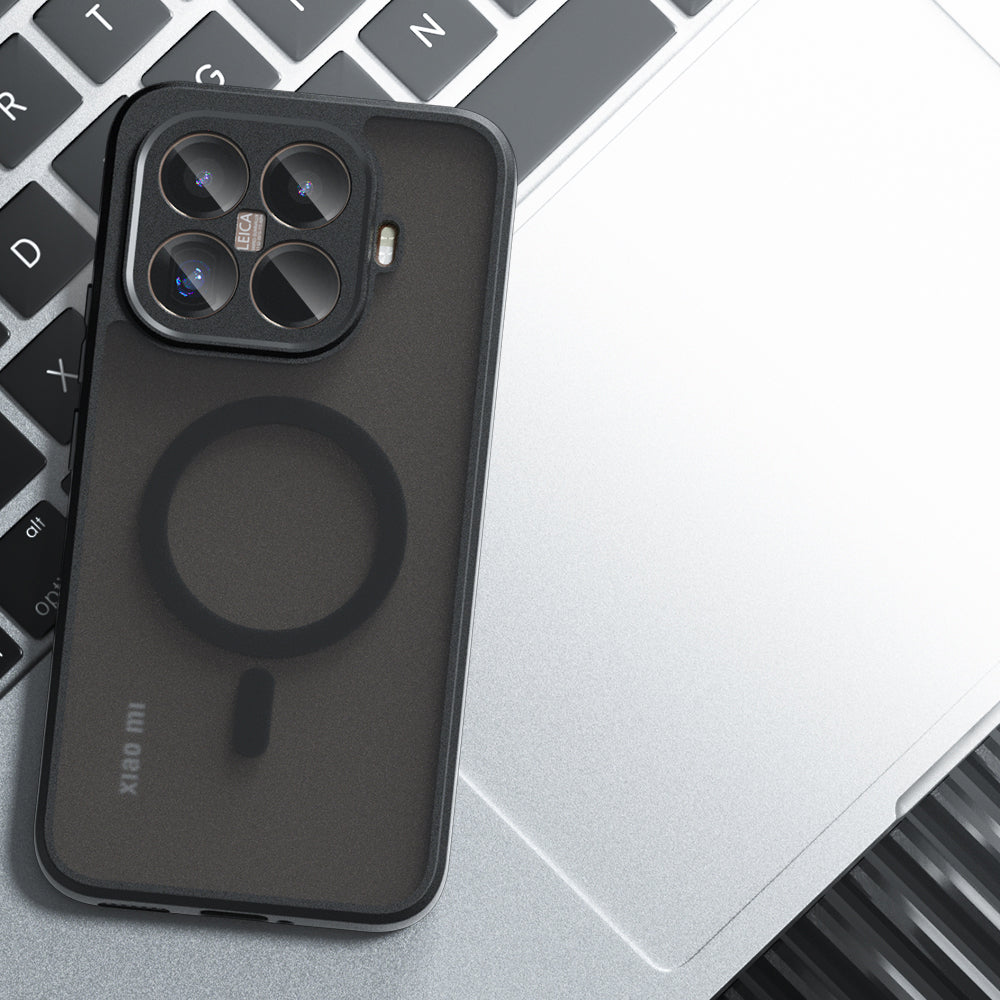 MagSafe tok Xiaomi 15T Pro-hoz, Techsuit, PureFrost, Szaténfekete