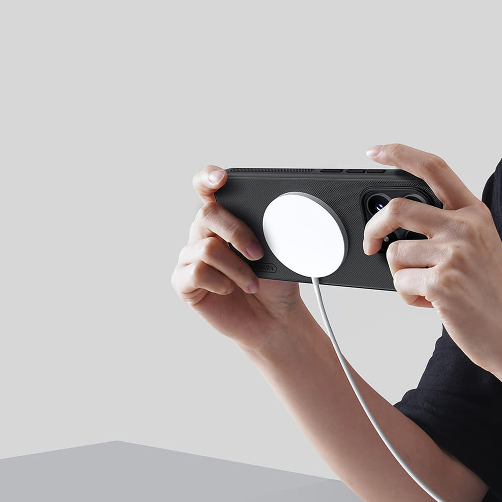 MagSafe Case for Xiaomi 17, Nillkin, Super Shield Pro, Satin Black